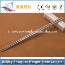 Newly Design saudável Titanium Alloy Chopsticks para utensílios de mesa